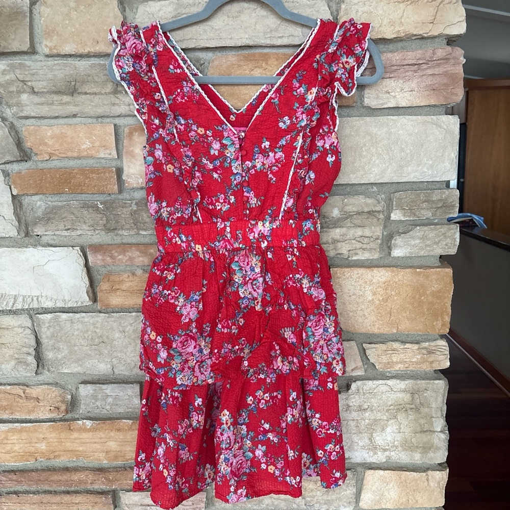Betsy Johnson ruffle dress